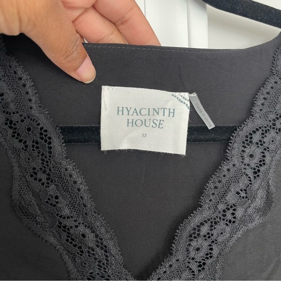 NWT Tuckernuck Hyacinth House Dress Lace Black Lydia Boho Maxi Dress - Picture 9 of 12